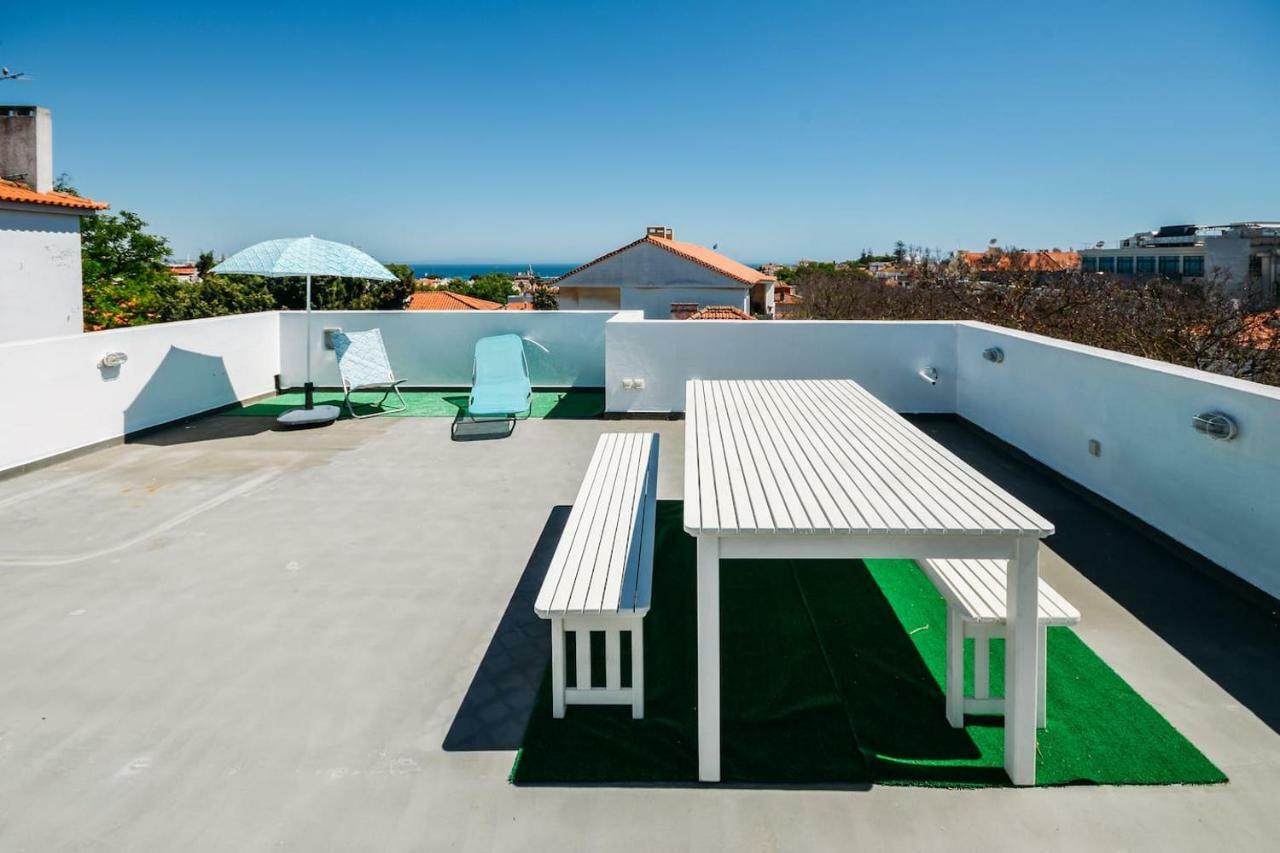Apartamento Amazing Seaview With Terrace - 5Min From The Beach Cascaes Exterior foto