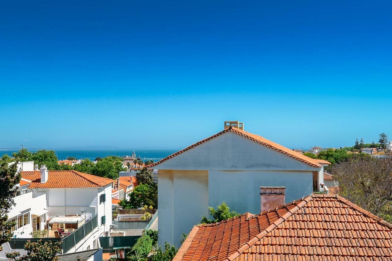 Apartamento Amazing Seaview With Terrace - 5Min From The Beach Cascaes Exterior foto